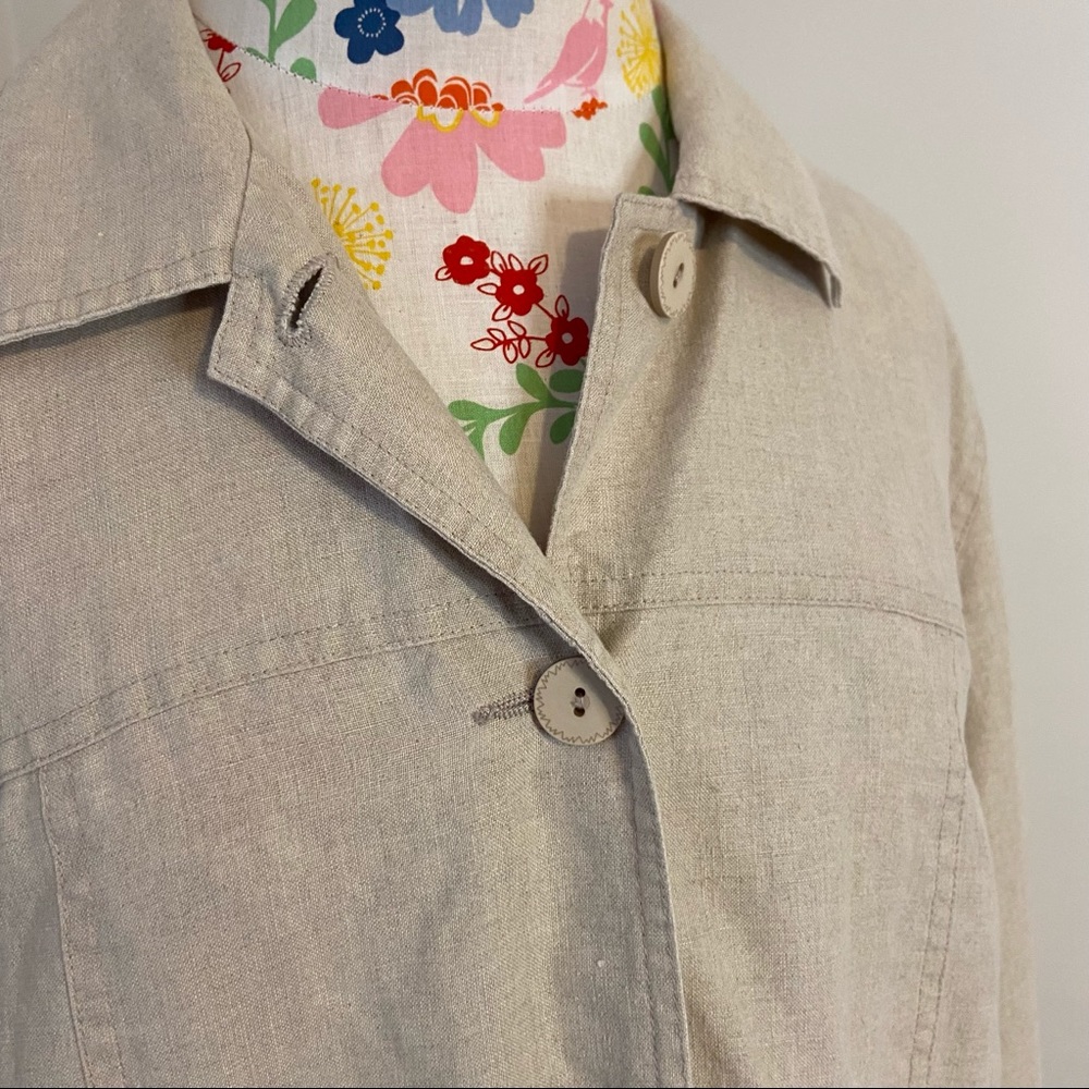 Pendleton Khaki Linen Button Down - image 5